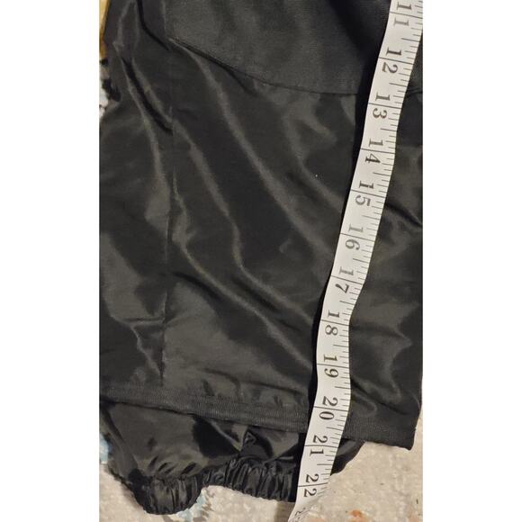 Champion C9 Water Resistant Black/Teal Snowbib Snow Ski Overall Girls S 6-6x EUC - Picture 5 of 8